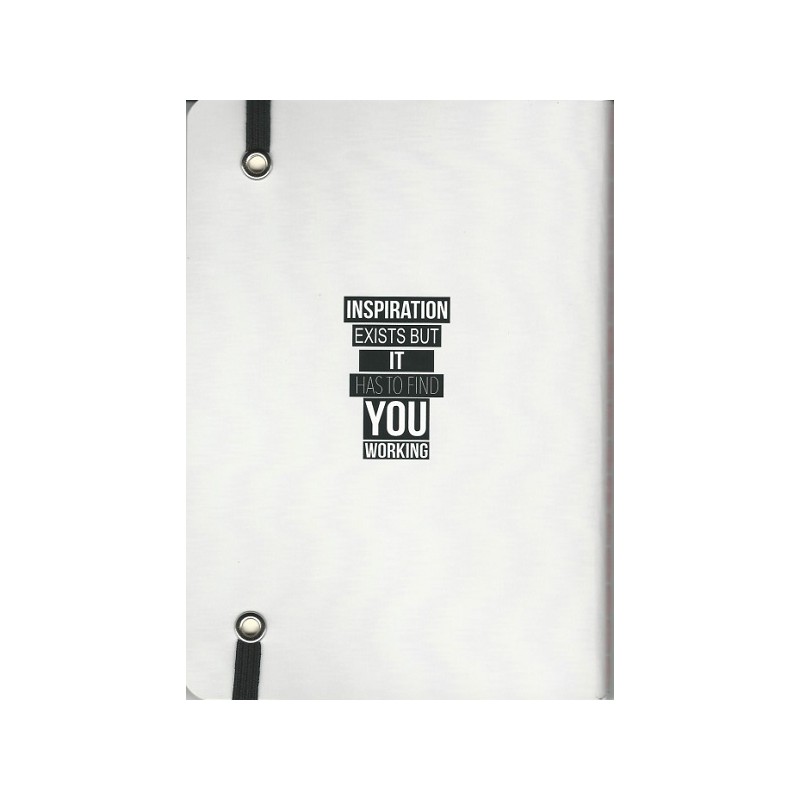 Find inspiration carnet d'inspiration noir et blanc mémo note idée ado Noir Literie inspiration