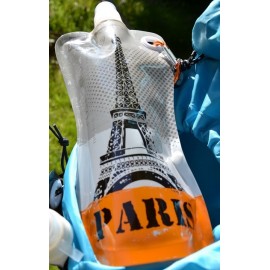 Gourde Souvenirs de Paris, Tour Eiffel design - 580 ml