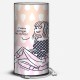 SECRET lampe de chevet 30 cm imprimée féminin