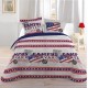 CAMPUS HARVARD housse de couette 220*240 cm + 2 taies oreiller - Parure lit 2 personnes chambre adolescent