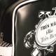 TRES MALE – Trousse de toilette pour homme col. noir imprimé blanc 
