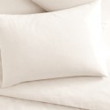 WHITE - Taie d'oreiller rectangle 50x70 cm coton col.blanc