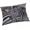 ZEBRA - Coussin 40x50 cm - Imprimé Ethnique - Coussin Zèbre