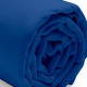 MARINA - Drap Housse 160 x 200 cm - Bleu Indigo - Literie 2 personnes