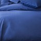 MARINA - Housse de Couette 220x240 cm - Lit 2 Personnes - Bleu Indigo