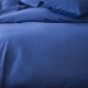 MARINA - Housse de Couette 240x260 cm - Lit 2 Personnes - Bleu indigo