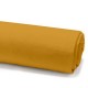 AMBRA - Drap Housse 140 x 190 cm - Jaune Safran - Literie 2 personnes