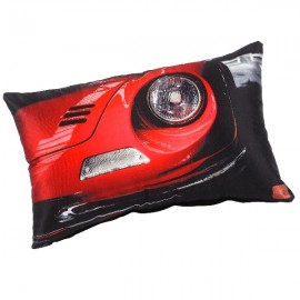 CARS - Coussin 30 x 50 cm - Imprimé Voiture Rouge