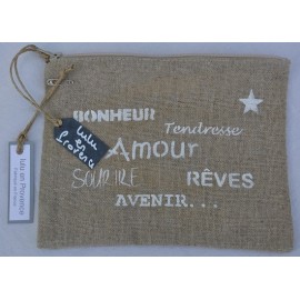 Pochette BONHEUR, Lulu en Provence