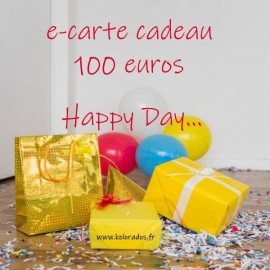 Chèque cadeau de 100 €