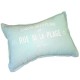 PLAGE - Coussin 30 x 50 cm - Coton Chambray Bleu Clair