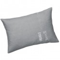 QUAI - Coussin 30 x 50 cm - Coton Chambray Gris Clair