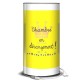 LEA - Lampe de Bureau 40 cm Jaune - Motif Chambre Ado