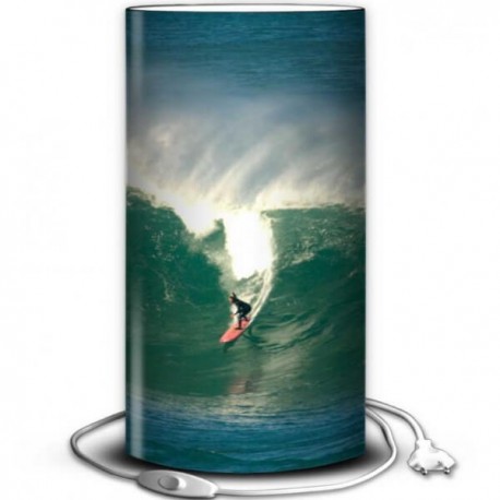 HOSSEGOR - Lampe de Bureau 40 cm - Motif Surf la Vague