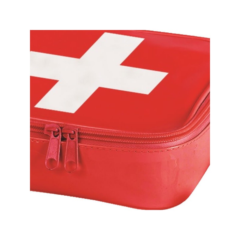 SOS - Trousse Décor Pharmacie - Pochette 1er Secours Rouge - Kolorados