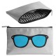 Pochette Fashion Lunettes, au design mixte