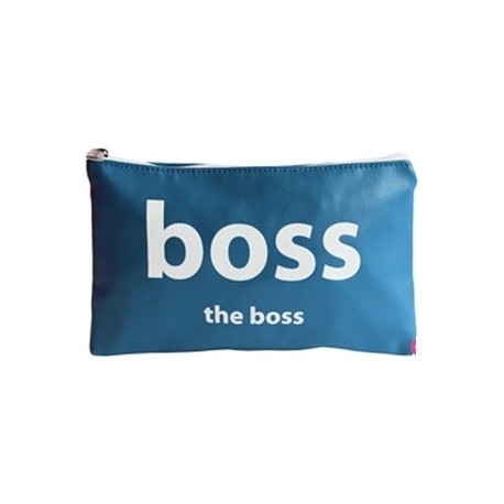 Pochette THE BOSS, au design masculin