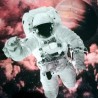 THOMAS - Edredon Enfant - Boutis Astronaute en Jersey