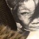 YEPA - Coussin Esquimaux - Imprimé Visage d'une Femme