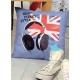 Coussin BEST STREET : Union Jack branché écouteurs