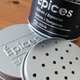 PILI - Boîte Métal à Saupoudrer - Design Epices Spices