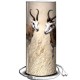 KENYA - Lampe de Chevet 30 cm - Motif Gazelles Afrique 