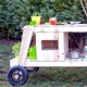 LOUISE - Cuisine d'Extérieure en Bois - Chariot pour Enfant