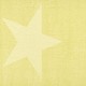 PYLA - Drap de Bain 90 x 160 - Motif Etoile de Mer - Lemon