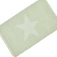 PYLA - Drap de Bain 90 x 160 - Motif Etoile - Couleur Mint