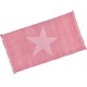 PYLA - Drap de Bain 90 x 160 - Motif Etoile - Couleur Rose