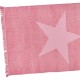 PYLA - Drap de Bain 90 x 160 - Motif Etoile - Couleur Rose