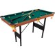 LERY - Table de Billard Pliante - 2 queues de jeu