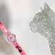 STELLA - Montre Chat - Montre Enfant Fille - Bracelet Rose