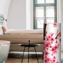 BURLAT - Lampe de Chevet 30 cm - Motif Fleurs de Cerisier