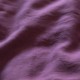 ARLES - Drap Housse 160 x 200 cm - Lin Lavé - Uni Violet