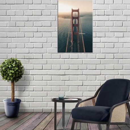 GOLDEN GATE - Tableau 60 x 90 - Pont San Francisco USA