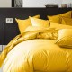 GUERET - Drap Plat 240 x 300 cm - Percale - Uni Jaune