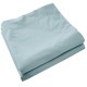 LANDRY - Drap Plat 240 x 300 cm - Percale - Uni Bleu