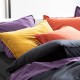 LUNEL - Drap Plat 240 x 300 cm - Percale - Uni Violet