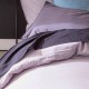 LUNEL - Drap Plat 240 x 300 cm - Percale - Uni Violet