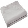 MILLAS - Drap Plat 240 x 300 cm - Percale - Uni Gris