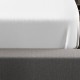 OLONNE - Drap Plat 240 x 300 cm - Percale - Uni Blanc