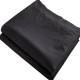 AGEN - Drap Plat 240 x 300 cm - Percale - Uni Noir