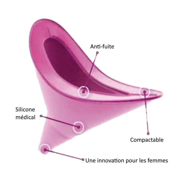 Freepee l'urinette, pisse-debout pour femme