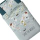 WORLD - Housse de Couette 140 x 200 cm - Parure de Lit Enfant