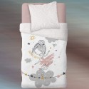 LANA - Housse de Couette 140 x 200 - Linge de Lit Enfant