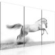 PEGASE - Tableau Cheval - 3 Cadres - 120 x 80 cm