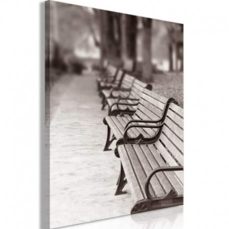 BANCS PUBLICS - Tableau Paysage - Cadre 40 x 60 