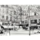 PARIS - Papier Peint Panoramique - Place Parisienne