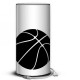 BASKETBALL - Lampe de Bureau Tube - Motif Ballon